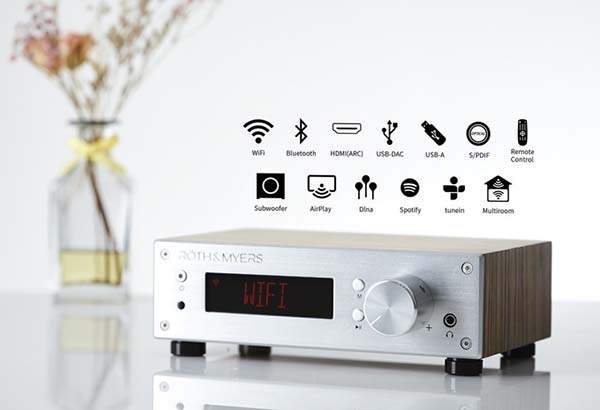 SoundHub WiFi and Bluetooth Amplifier