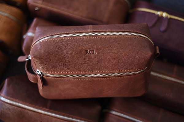 The Handmade Personalized Leather Dopp Kit Gadgetsin The Handmade Personalized Leather Dopp Kit Gadgetsin