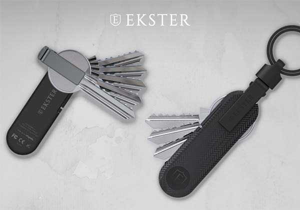 Ekster Key Holder with Bluetooth Tracker and LED Light