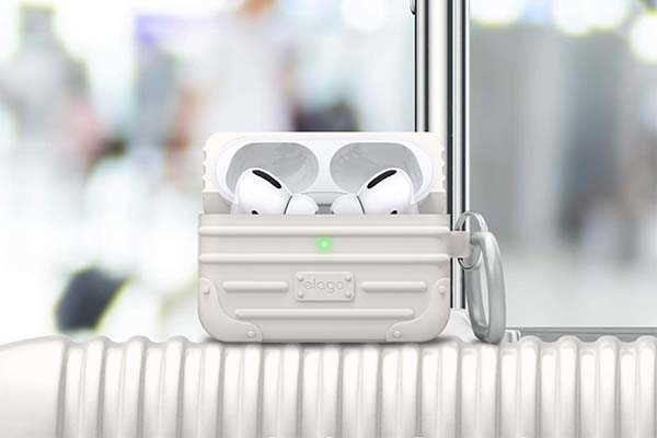 The Elago Silicone AirPods Pro Case Inspired by Suit Case