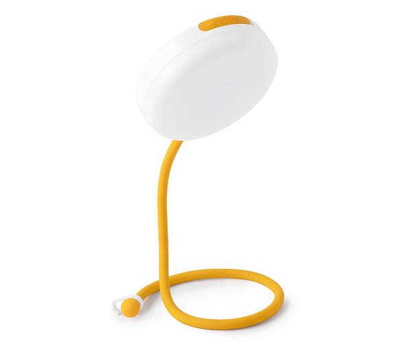 Core Solar-Powered LED Task Light with Flexible Arm