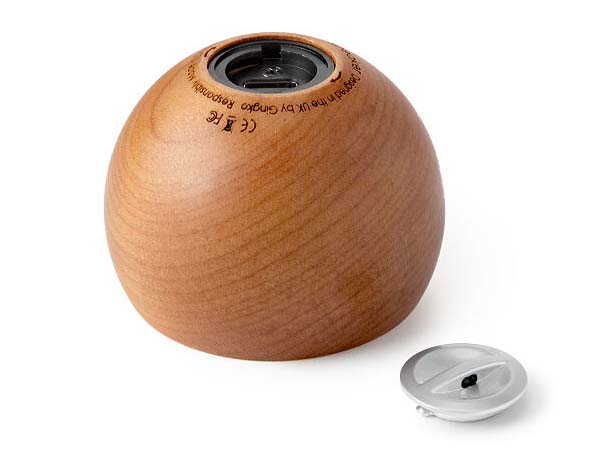The Portable Wooden Bluetooth Speaker Doubles as a Remote