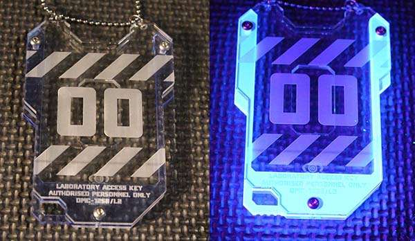 Handmade ID Card Holder Inspired by Cyberpunk Keycard