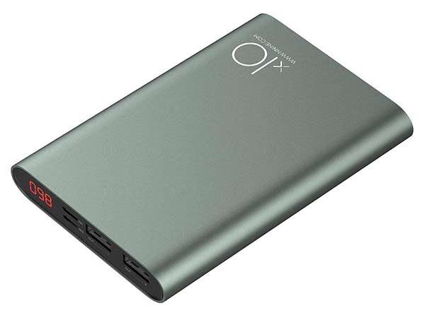 Lumena N9-X10 Portable Power Bank with QC 3.0 and 10,000mAh Capacity
