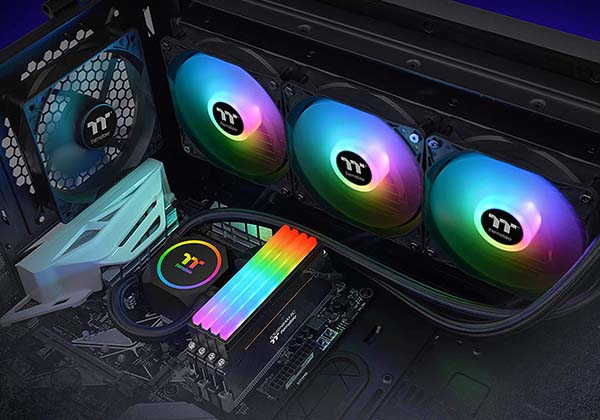 Thermaltake Floe All-in-One Memory & CPU Liquid Cooler with ARGB Controller