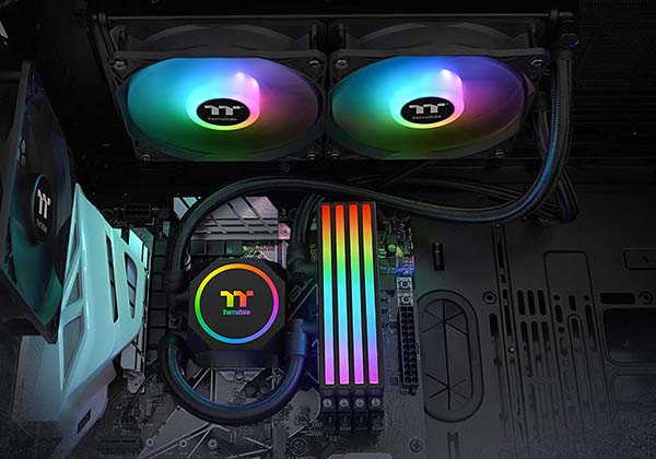 Thermaltake Floe All-in-One Memory & CPU Liquid Cooler with ARGB Controller