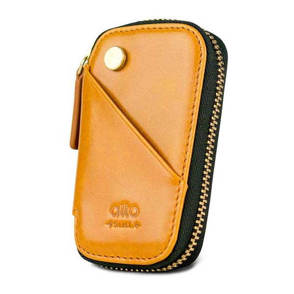 Alto Handmade Leather Key Pouch With Brass Hook Gadgetsin Alto Handmade Leather Key Pouch With Brass Hook Gadgetsin