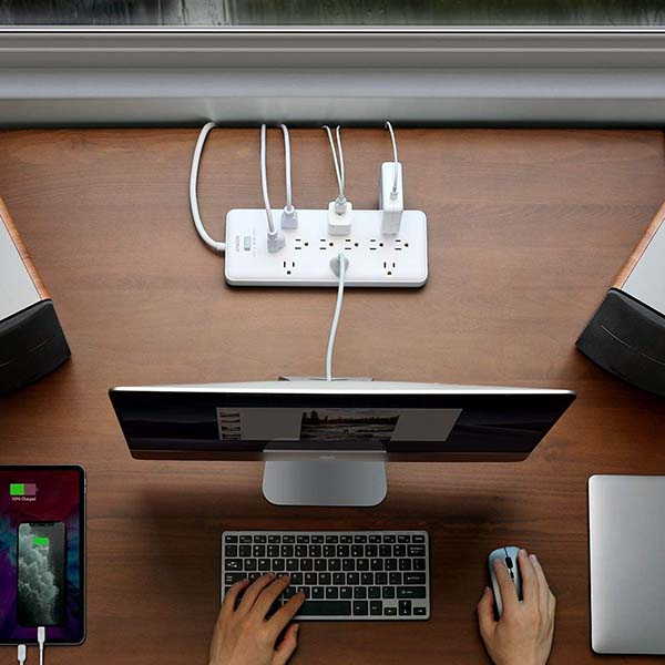Mounting Bracket For Anker 351 Power Strip (12 Outlet Surge Protector) - Mount Only