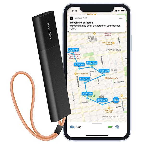 Invoxia GPS Tracker for Vehicles and More Valueables