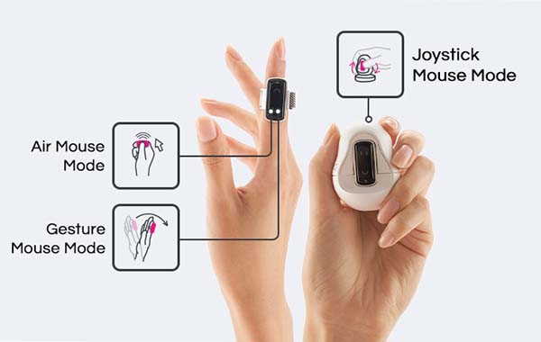 Snowl Wireless Finger Mouse with 9DoF Technology