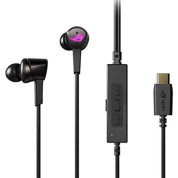 ASUS ROG Cetra Wired Gaming ANC Earbuds with USB-C Connector