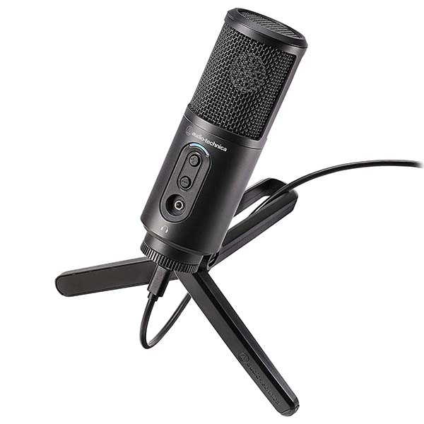Audio-Technica ATR2500x USB Cardioid Condenser Microphone with Headphone Output