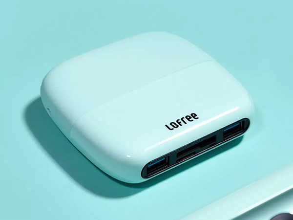 Lofree Whale Spirit USB-C Hub with a Retro Look