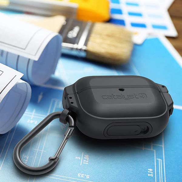Catalyst Multi-Layer AirPods Pro Waterproof Case with Aluminum Carabiner