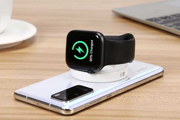MagBrother Portable Apple Watch Charging Dock Compatible with MagSafe and Qi Wireless Chargers