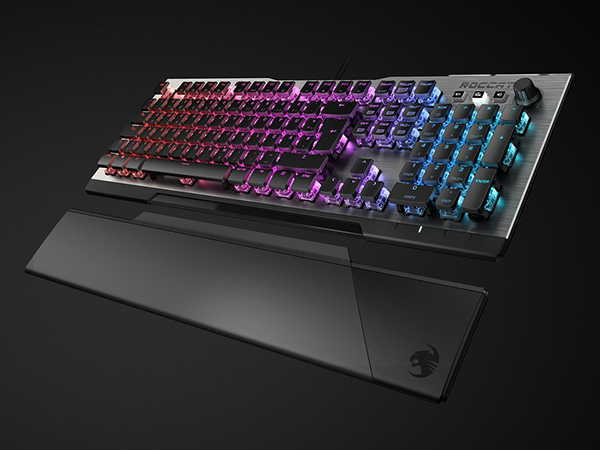 Roccat Vulcan 120 AIMO RGB Mechanical Gaming Keyboard with Detachable Palm Rest