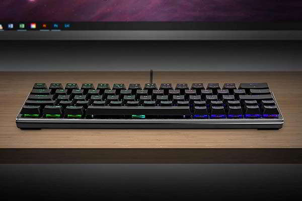 Cooler Master SK620 Low-Profile Mechanical Keyboard with 60% Layout