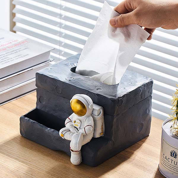 Handmade Astronaut Inspired Tissue Box