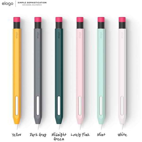 elago Classic Apple Pencil 2 Case Compatible with Magnetic Charging