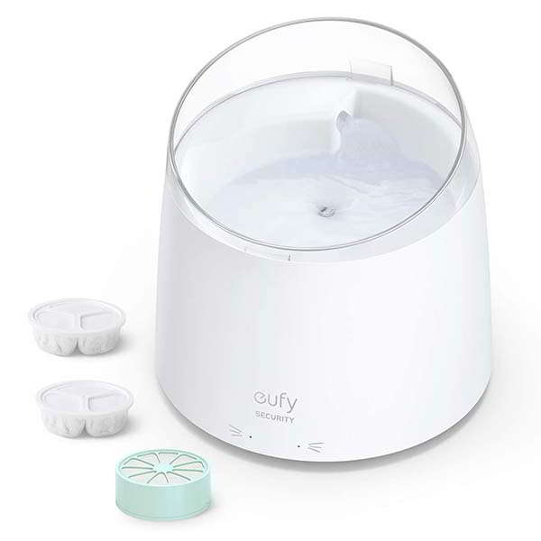 Eufy Pet Water Fountain with 5-Stage Water Filtration System