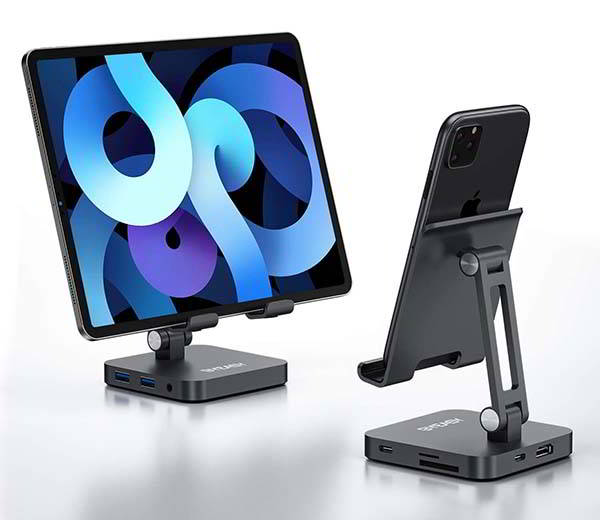BYEASY iPad Pro Stand with USB-C Dock