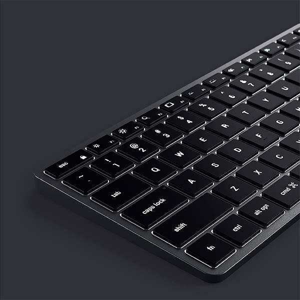 Satechi Slim X2 Bluetooth Backlit Keyboard with Numeric Keypad