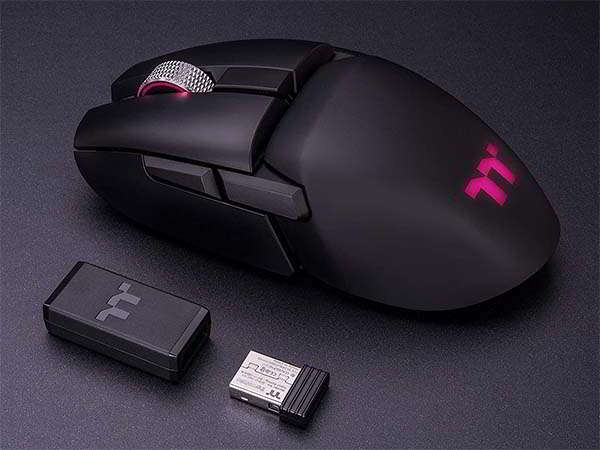 Thermaltake Argent M5 Wireless Gaming Mouse with 2-Zone RGB Lighting