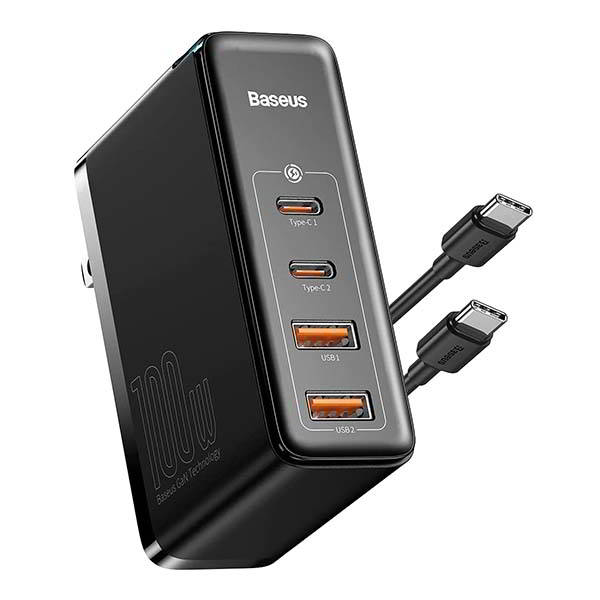 Baseus GaN II USB/ USB-C Charger with 100W Power Delivery