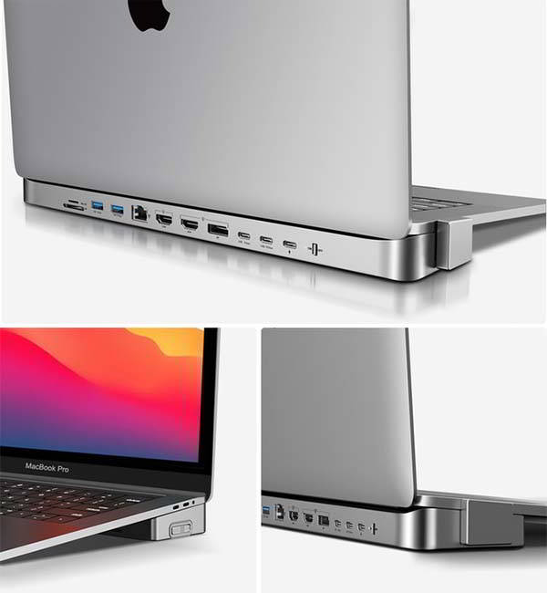 INVZI MagHub Magnetic USB-C Hub with Pop Up SSD Enclosure