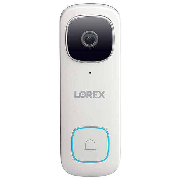 Lorex 2K Video Doorbell with Person Detection and Color Night Vision