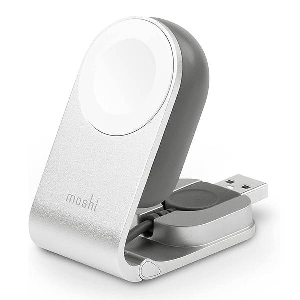Moshi Flekto Portable Apple Watch Charging Stand with USB-A Cable