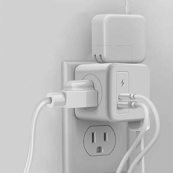 Mscien USB-C Outlet Extender with 18W PD