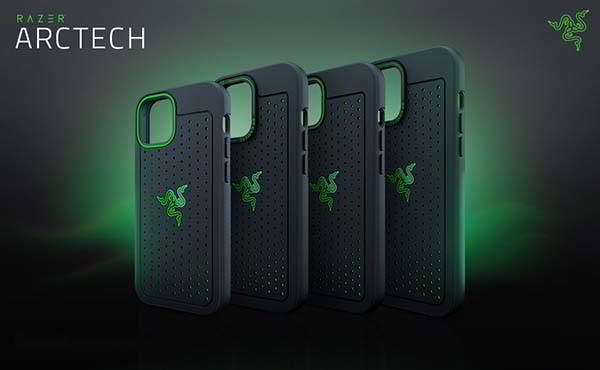 Razer Arctech iPhone 13 Case with Extra Ventilation Channels