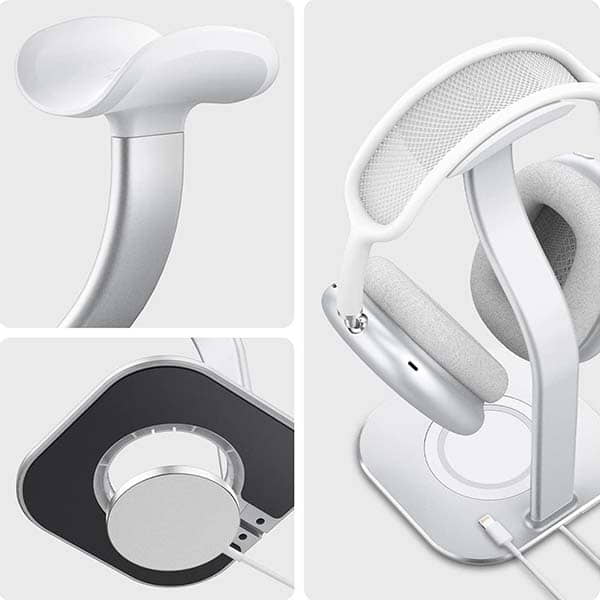 Spigen S380 Airpods Max Stand with MagSafe Charger Pad