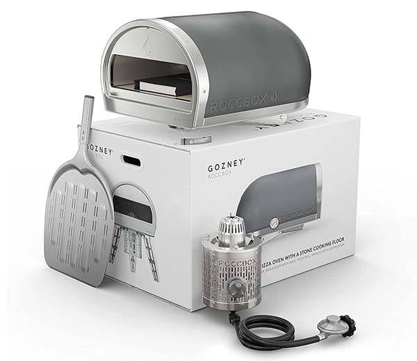 Gozney Roccbox Portable Outdoor Pizza Oven with Built-in Thermometer
