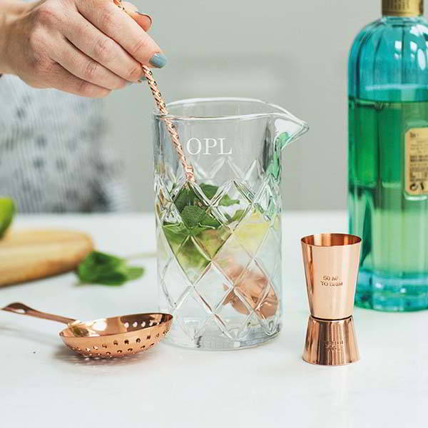 Handmade Cocktail Making Kit with Personalization