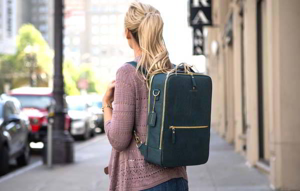 Montage Everyday Backpack Made from Cork Leather