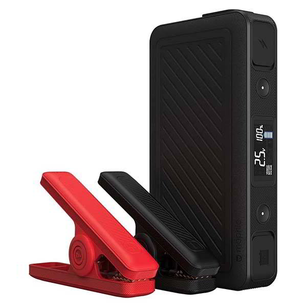 Mophie Powerstation Go Rugged AC Portable Power Bank with Outlet and Car Jump Starter