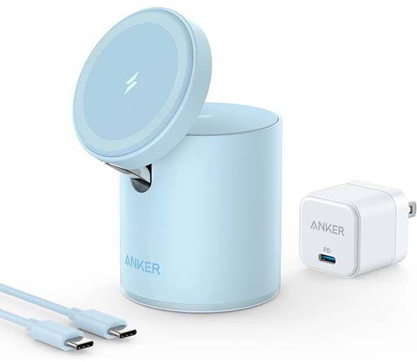 Anker MagGo 623 Magnetic Wireless Charging Dock with 20W USB-C Charger