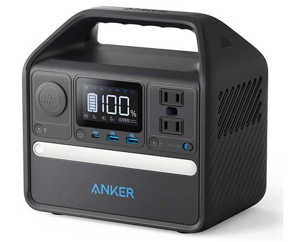 Anker PowerHouse 521 Portable Power Station with LED Light