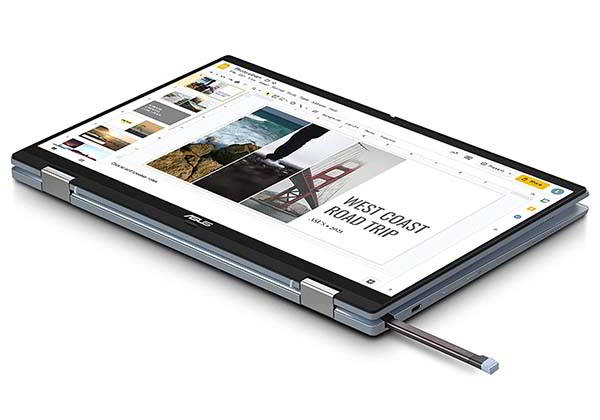 ASUS Flip CX5 Touchscreen Chromebook with Garaged USI Stylus