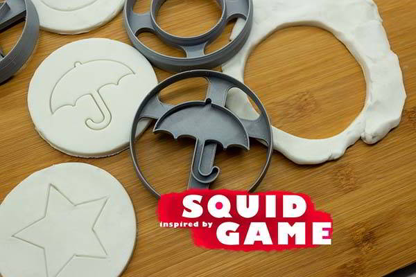 The 3D Printed Cookie Cutters Inspired by Squid Game