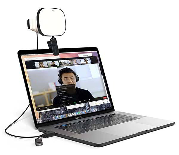 Zumy Portable Video Conference Light with 4 Brightness Levels