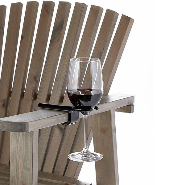 Handmade Wine Glass Cup Holder for Outdoor Chairs
