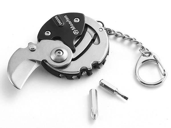 Maarten 7-In-1 Stainless Steel Multitool with Key Chain