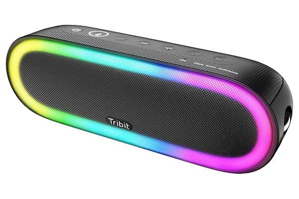 Tribit XSound Mega Portable Waterproof Bluetooth Speaker with LED Light