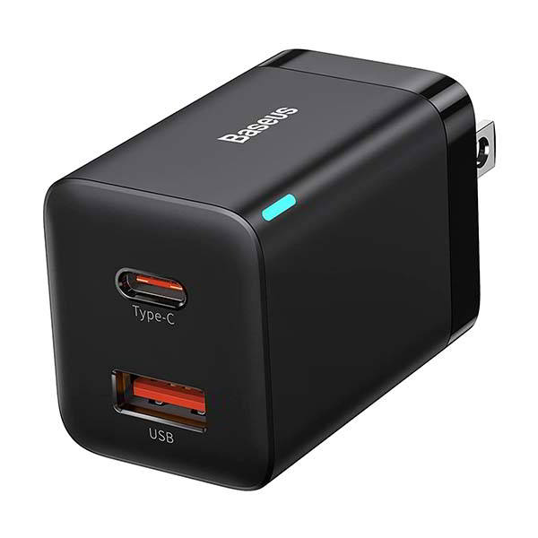 Baseus SuperSi 30W USB-C Charger with 2 Ports