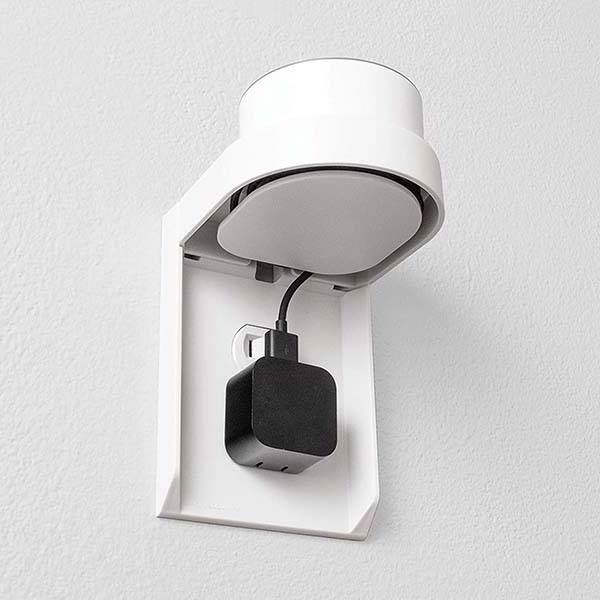 Bluelounge SocketStation Wall Outlet Shelf with Cable Management