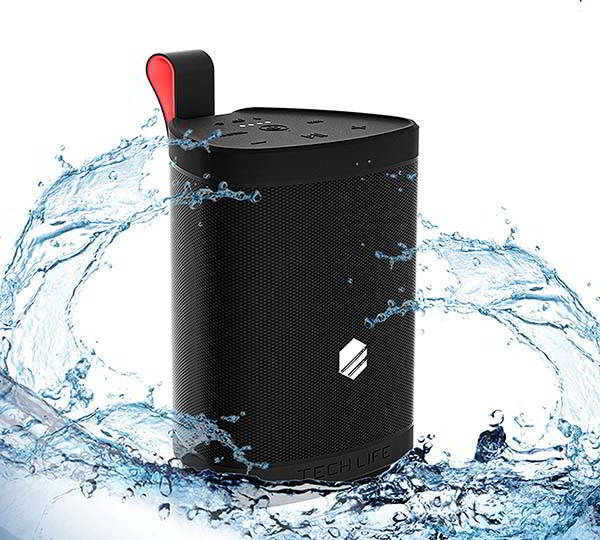 Tech-Life Boss Portable Bluetooth Speaker with Multi-Link