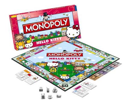 Hello Kitty Monopoly Board Game | Gadgetsin